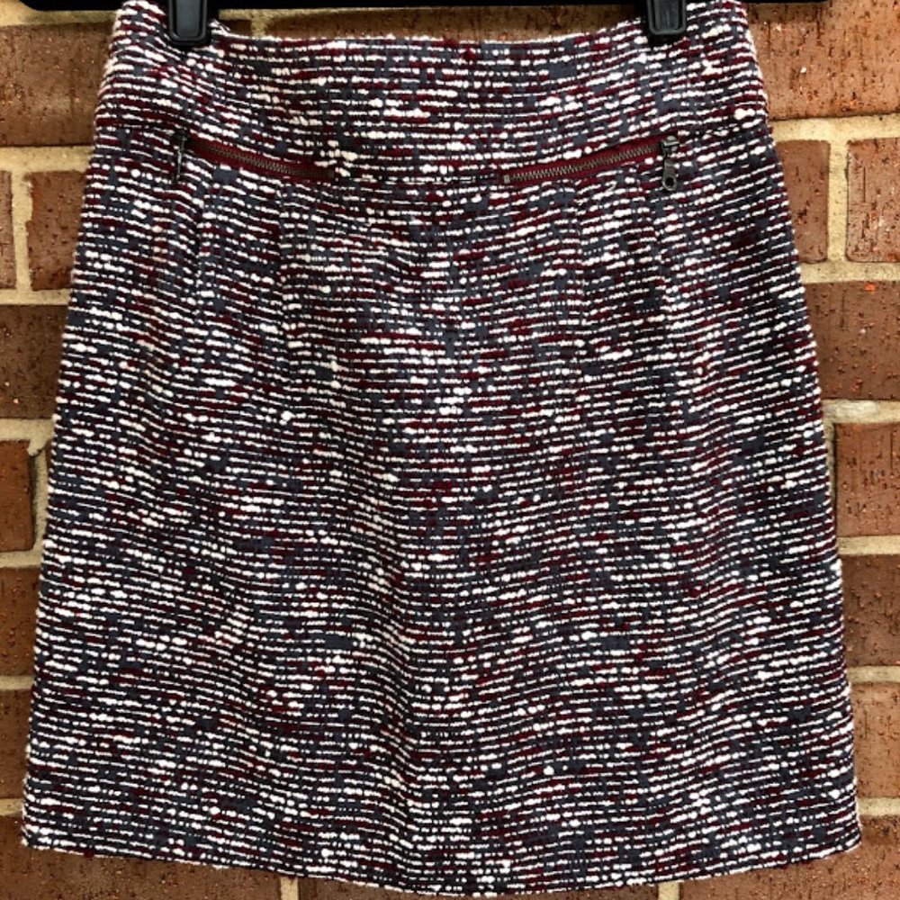 Loft Tweed Mini Skirt
